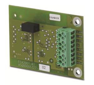 Siemens FCA2001-A1 Cerberus PRO RS232 Module (Isolated) (for FTO2001-A1 Event Printer) (A5Q00005327)