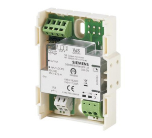 Siemens FDCIO221 Cerberus PRO Single Way Loop Powered Input/Output Module (S54312-F2-A1)