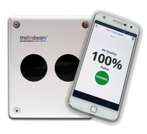 The Fire Beam BLUE App Controlled Auto-Aligning Beam Detector (7-70m)