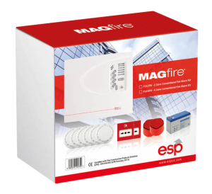 ESP MAGfire 4 Zone Conventional Fire Alarm Kit (FLK4PH)