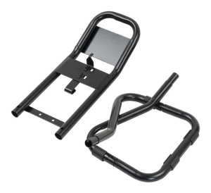 Firechief Flat-Pack Single Tubular Fire Extinguisher Stand - Black (FPSB1)