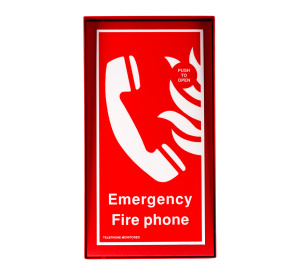 Cameo Type A Fire Telephone Outstation, Red, Surface Mount - Radial Wired (FTO/RSR)