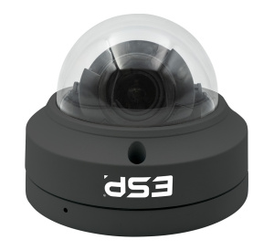 ESP HDview IP PoE 5MP Varifocal 2.8-12mm Motorised Lens Anti-Vandal Dome Camera Grey (H512VDGA)