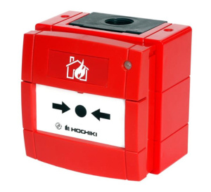 Hochiki ESP Intelligent Marine Approved Weatherproof Manual Call Point with SCI (Red) (HCP-WM(SCI))