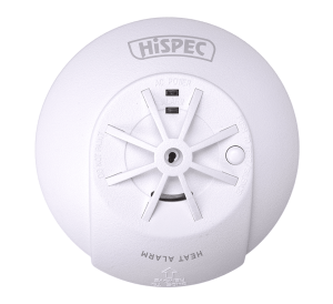 HiSPEC RF Pro Mains Powered Radio-Interlink Heat Alarm with Rechargeable Back-Up Battery - RF