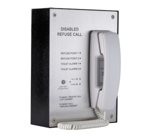 Kentec Safe-Point 2-Way Disabled Refuge Control Panel - Radial Wired - Surface Mounting (K41102SST)