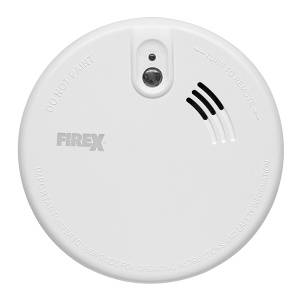 Kidde Firex Series KF Mains-Powered Smoke & Heat Alarms with 9v Back-Up Battery