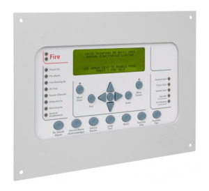 Kentec Syncro View Marine Approved Repeater with Keyswitch (24v Flat Plate Fascia) (MK67001AM1)