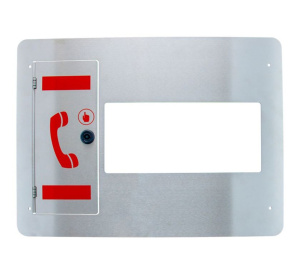 Eaton VoCALL 16 Stainless Steel Front Cover for MX16 Master Panel (MX16-SSC)