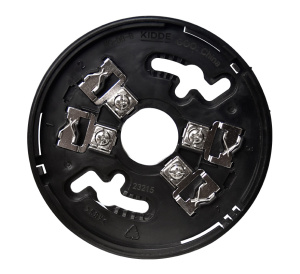 Kidde Conventional Detector Base (Black) (No Diode) (NC-DB-B)