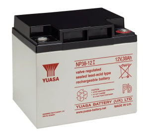 Yuasa 12v 38Ah Sealed Lead Acid Battery (NP38-12)