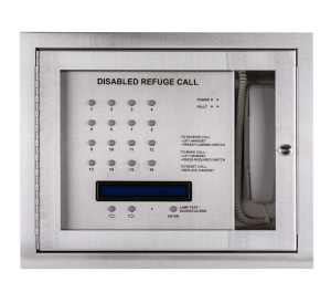 Cameo Orbital RS16 16-Line Disabled Refuge/Toilet Alarm System c/w Batteries, Flush Mount - Loop Wired (ORB/L/RS16/OLED/F)