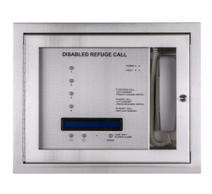 Cameo Orbital RS4 4-Line Disabled Refuge/Toilet Alarm System c/w Batteries, Flush Mount - Radial Wired (ORB/R/RS4/OLED/F)