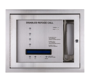 Cameo Orbital RS4 4-Line Disabled Refuge/Toilet Alarm System c/w Batteries, Flush Mount - Loop Wired (ORB/L/RS4/OLED/F)