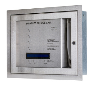 Cameo Orbital RS4 4-Line Disabled Refuge/Toilet Alarm System c/w Batteries, Flush Mount - Loop Wired (ORB/L/RS4/OLED/F)
