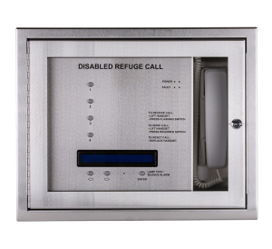 Cameo Orbital RS4 4-Line Disabled Refuge/Toilet Alarm System c/w Batteries, Surface Mount - Radial Wired (ORB/R/RS4/OLED/S)