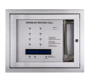 Cameo Orbital RS8 8-Line Disabled Refuge/Toilet Alarm System c/w Batteries, Flush Mount - Loop Wired (ORB/L/RS8/OLED/F)