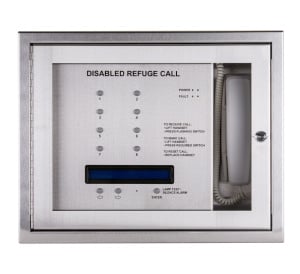 Cameo Orbital RS8 8-Line Disabled Refuge/Toilet Alarm System c/w Batteries, Surface Mount - Radial Wired (ORB/R/RS8/OLED/S)