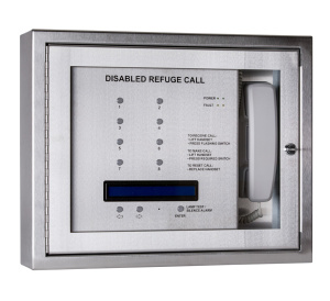 Cameo Orbital RS8 8-Line Disabled Refuge/Toilet Alarm System c/w Batteries, Surface Mount - Radial Wired (ORB/R/RS8/OLED/S)