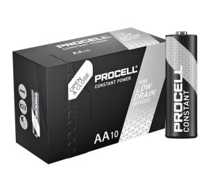 Duracell Procell Constant Power AA - LR6 1.5V Alkaline Battery (Pack of 10)