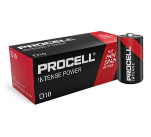 Duracell Procell Intense Power D - LR20 1.5V Alkaline Battery (Pack of 10)