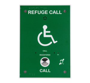 Cameo Type B Disabled Refuge Outstation, Green Hands Free Unit (RCO/GB)