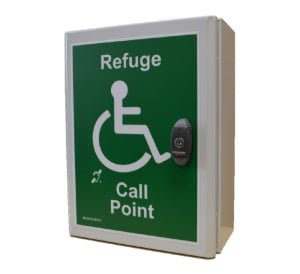 Cameo Type B Disabled Refuge Outstation, IP65, with Back Box - Loop Wired (RCO/IP65/L)