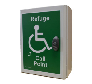 Cameo Type B Disabled Refuge Outstation, IP65, with Back Box - Radial Wired (RCO/IP65/R)