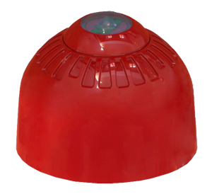 EMS FireCell FC-323-CA2 Red Ceiling Mounted VAD (Head Only)