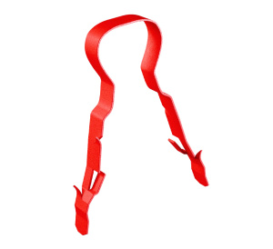 LINIAN FireClip 4-6mm Single, Red (Pack of 100) (1LCR406)