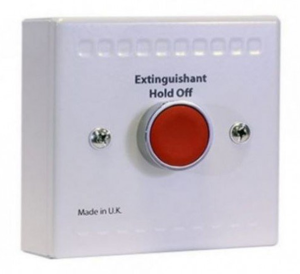 Kentec Sigma Si Extinguishant Hold Off Unit - Red Button (KB91000M10)