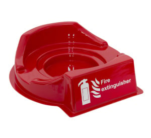 FMC Universal Fire Point Extinguisher Stand - Single - Red
