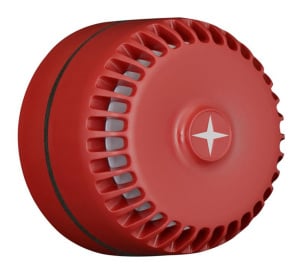 Eaton Fulleon ROLP Maxi Roshni Low Profile Sounder - Red, Shallow Base (ROLPX/SV/R/S)