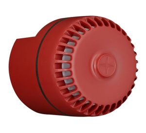 Eaton Fulleon ROLP Roshni Low Profile Sounder - Red, U Base (ROLP/SV/R/U)
