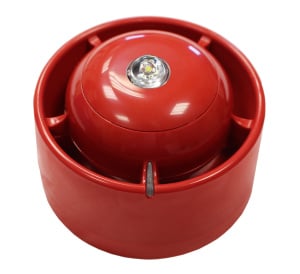 EMS SmartCell Wireless Ceiling Mounted Sounder VAD (Red Body / White Flash) (SC-33-0120-0001-99)