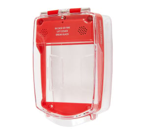 Vimpex Smart+Guard Call Point Cover - Red - Surface Mount - No Sounder (SG-S-R-32)