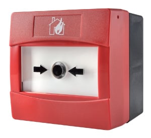 Vimpex Sycall Reset Glow Manual Call Point - Red - Weatherproof (SYW-RS01)