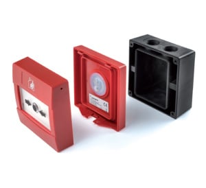 Vimpex Sycall Reset Glow Manual Call Point - Red - Weatherproof (SYW-RS01)