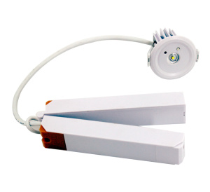 BLE SYCAMORE IP20 Recessed Emergency Downlight 60mm with Self Test - White (EL-153050)