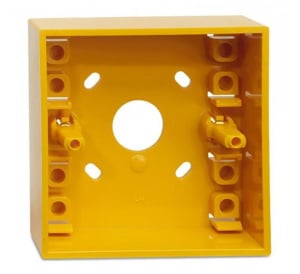 Hochiki SY MOUNTING BOX Surface Mounting Call Point Box (Yellow)