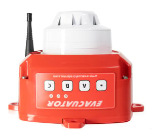 Evacuator Synergy+ Wireless Site Alarm Optical Smoke Detector (FMCEVASYNP4)
