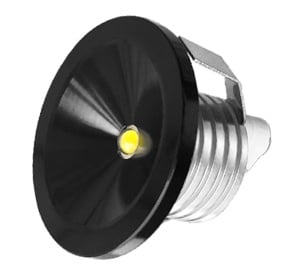 BLE WATERTHORPE IP20 Recessed Emergency Downlight 45mm - Black (EL-153501-BL)