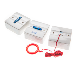 Kentec Safe-Point Disabled Toilet Alarm Kit - White PVC - Surface Mounted (K41700SWP)