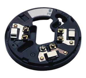 Hochiki YBN-R/6(BLK) Conventional Mounting Base (No Diode) - Black