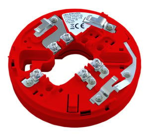 Hochiki YBO-R/SCI(RED) Short-Circuit Isolator Base for Wall Sounders (Red)