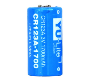 Yuasa YU-Lite CR123A 3V Lithium Battery (CR123A-1700)
