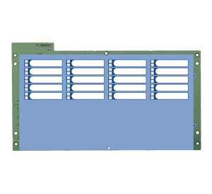 Ziton ZP2 Panel 20 Zone LED Indicator Board (Large Cabinets) (ZP2-ZI-20)