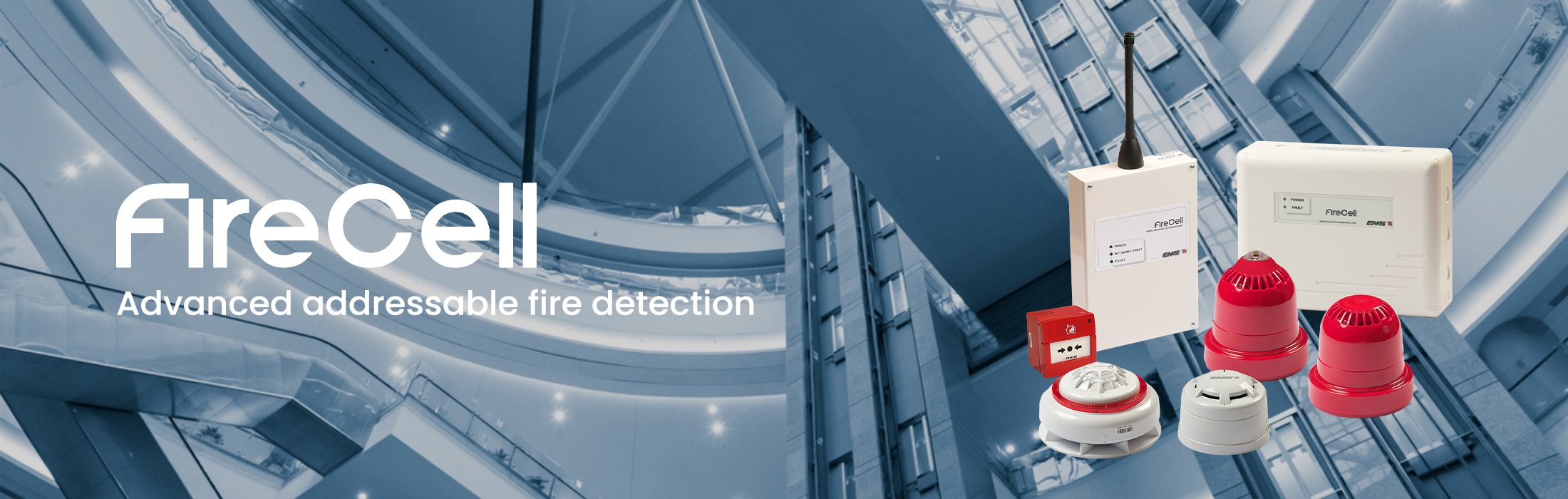 EMS FireCell Wireless Detection Range now available from Safe Fire Direct